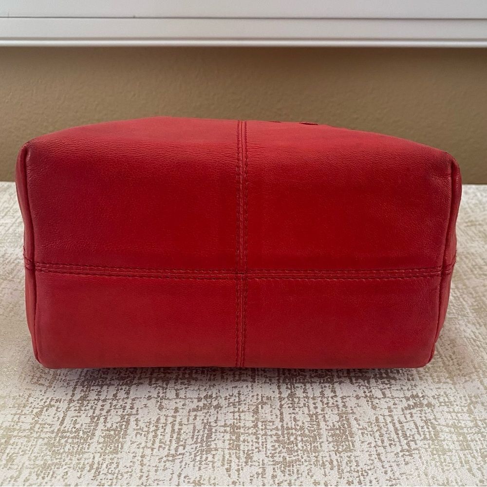 Bottega Veneta Deep Red Small Intrecciato Regent Tote Bag with COA. VGUC! - Picture 3 of 16